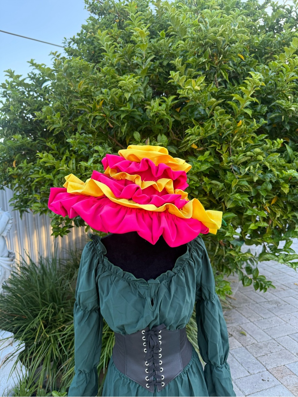 🌸 Whimsical Renaissance / Flower Costume Set 🌸 - Picture 3 of 9